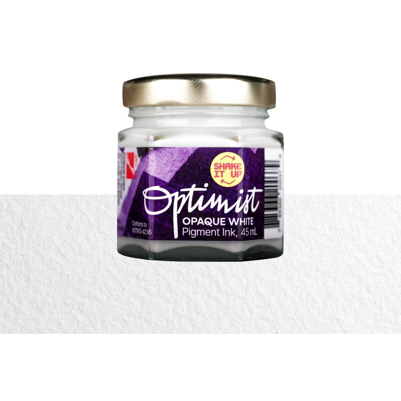 Optimist Pigment Ink, #360 White, 45 mL Inkwell