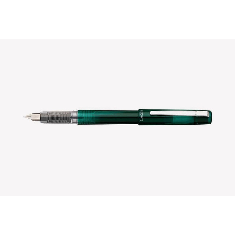 PLATINUM Prefounte Fountain Pen – Dark Emerald F
