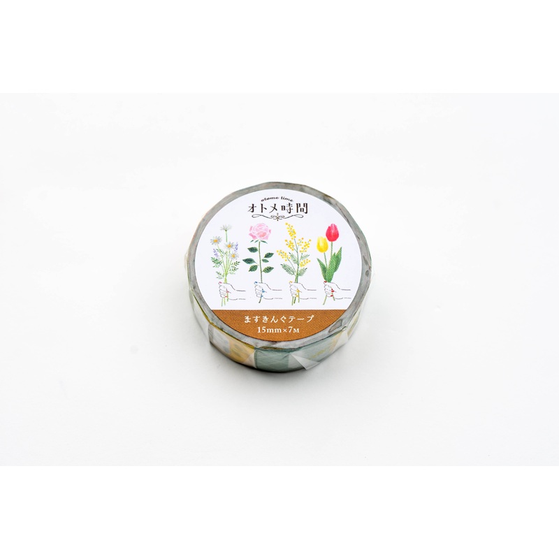 Furukawa Paper Otome Time Washi Tape – Flower