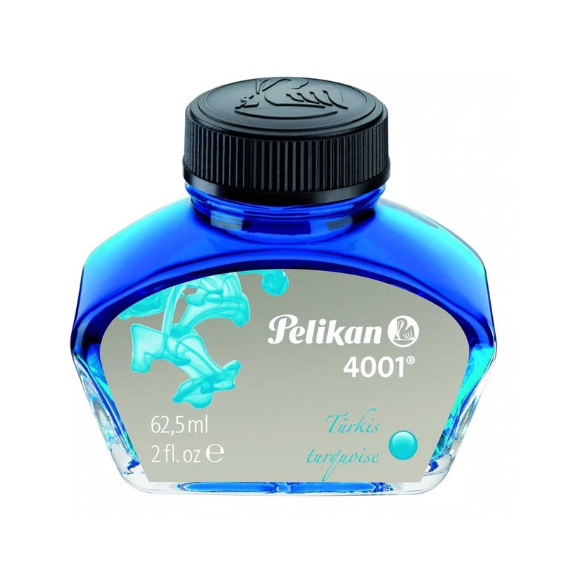 PELIKAN, Ink Bottle – 4001 TURQUOISE (62.5mL).