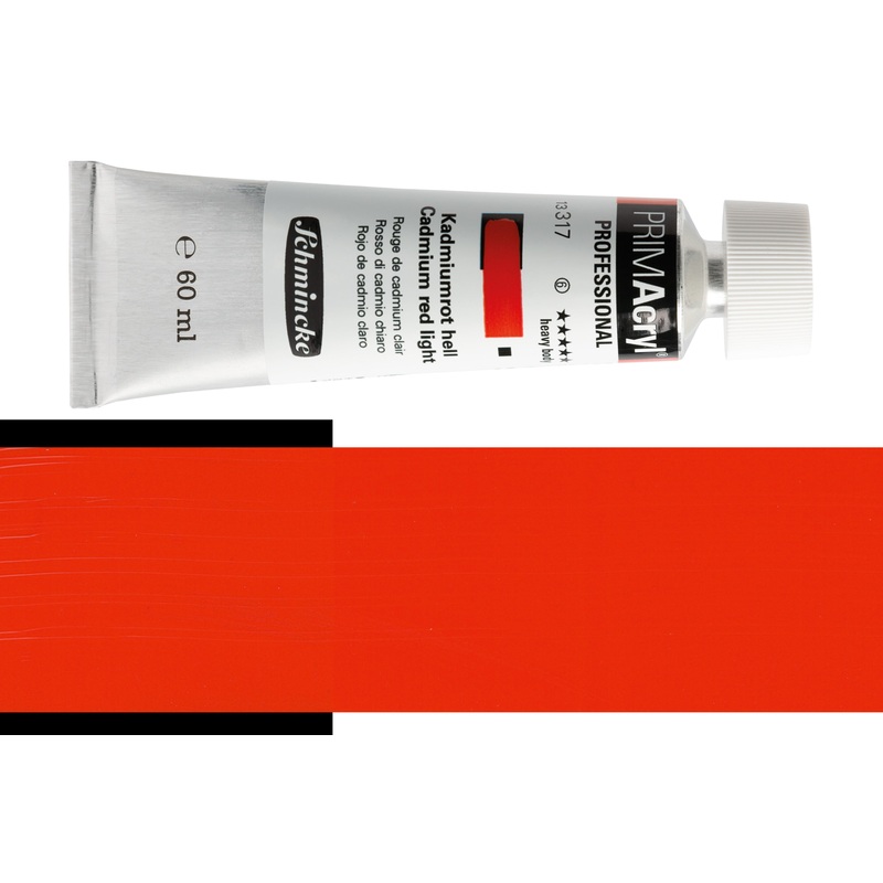 PRIMAcryl Professional Acrylic, #317 Cadmium Red Light