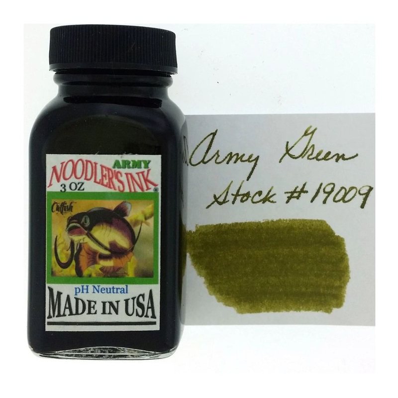 NOODLER’S, Ink Bottle – ARMY (88mL).