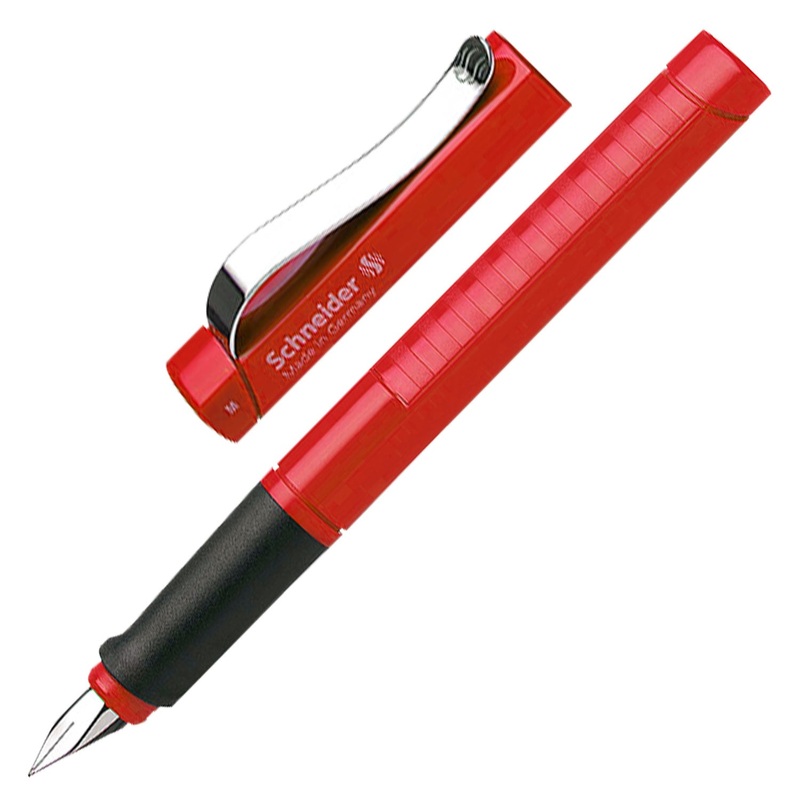 Schneider Base Fountain Pen – Red Fine