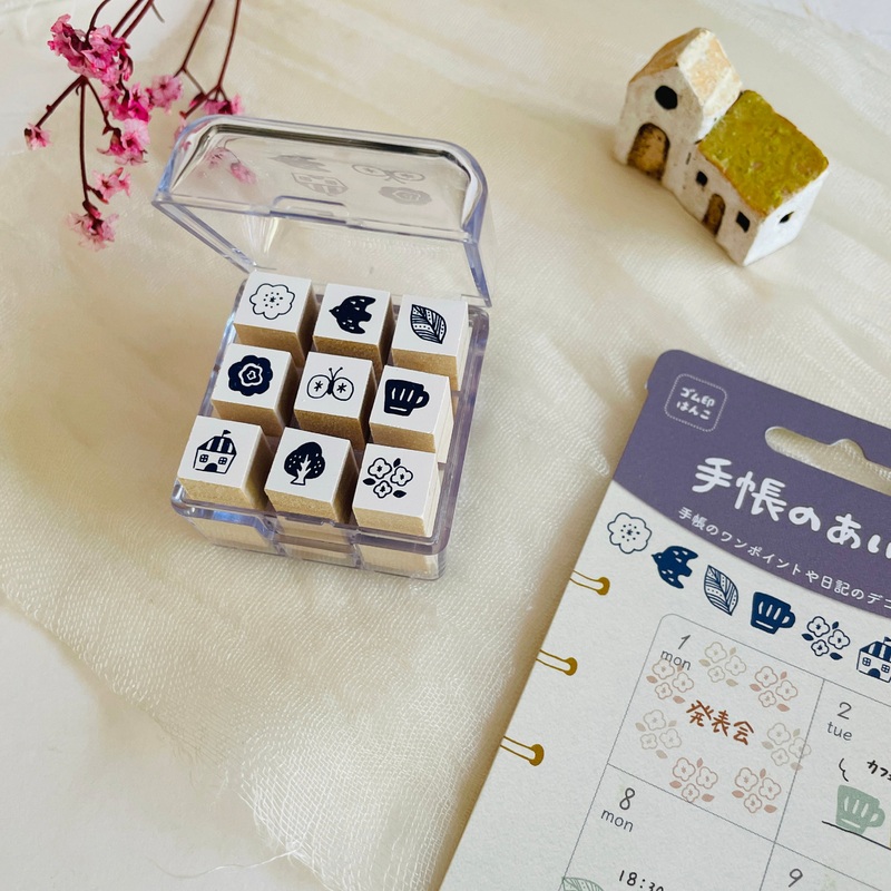 Techo Aibo Mini Planner Stamp Set – Nordic