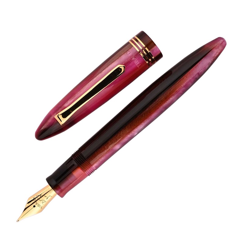 Tibaldi Bononia Fountain Pen – Zany Brown GT Extra Fine