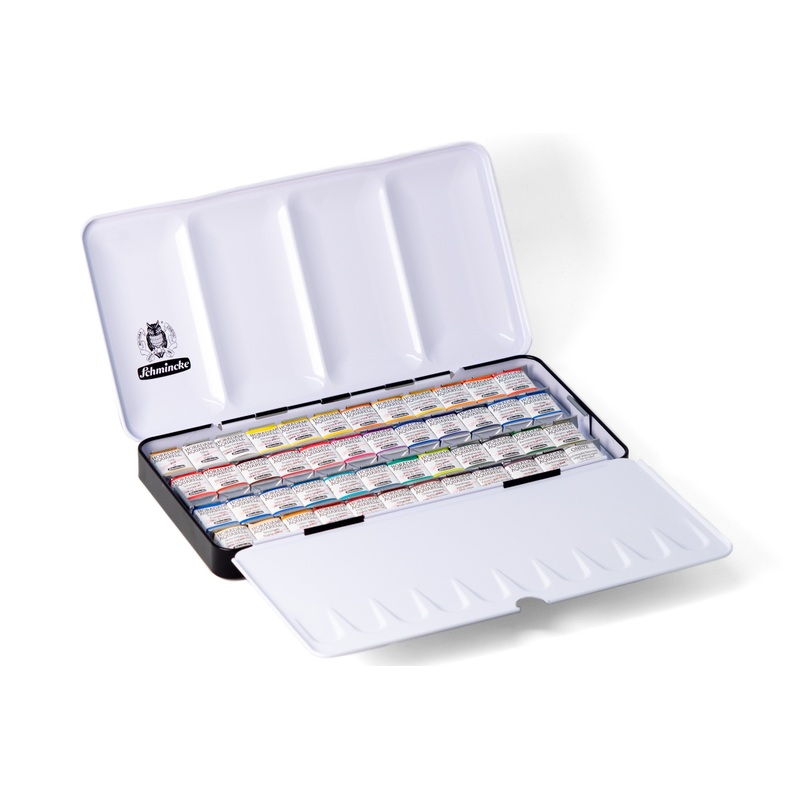 Horadam Watercolors, Set of 48 Half Pans