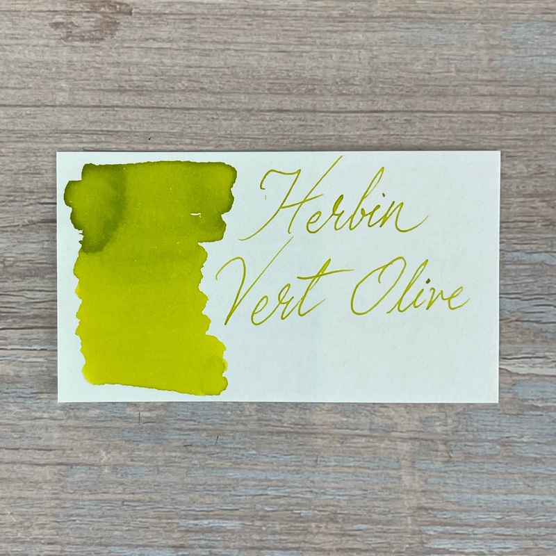 Jacques Herbin Vert Olive – 30ml Bottled Ink