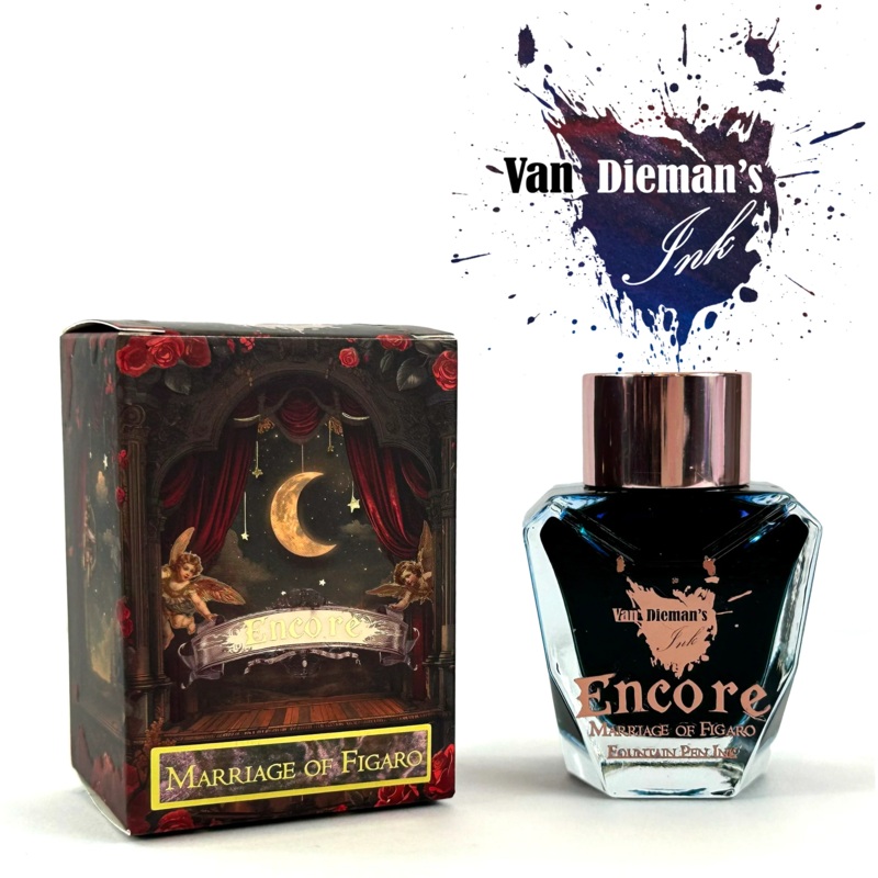 Van Dieman’s Encore – Marriage of Figaro 40ml Shimmering Fountain Pen Ink