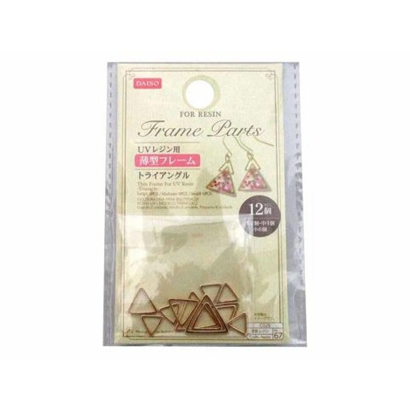 Thin Frame for UV Resin Triangle