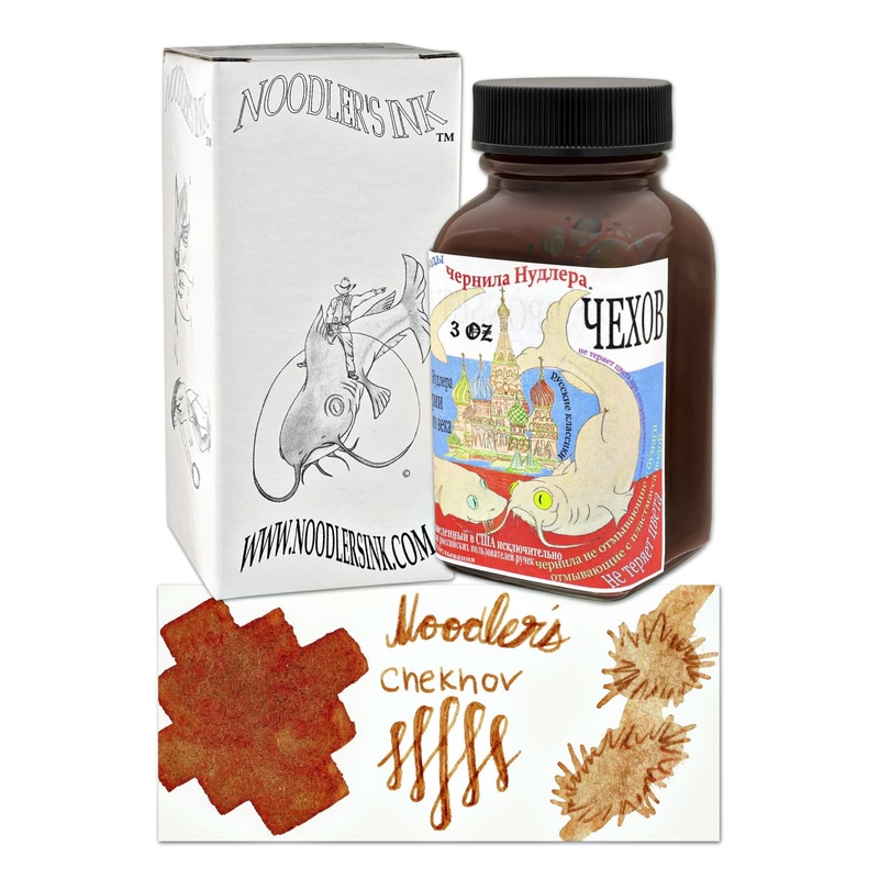 Noodler’s Russian Series Bottled Fountain Pen Ink in Chekhov (Beige) – 3oz Bottle