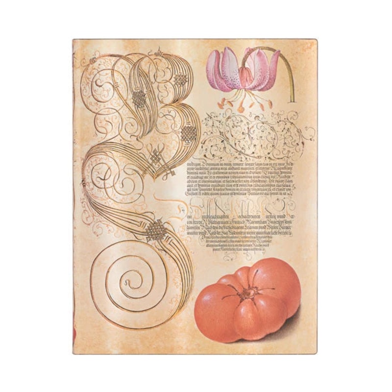 Paperblanks Mira Botanica FLEXI – Lily & Tomato Ultra Lined 176 Pages 100gsm