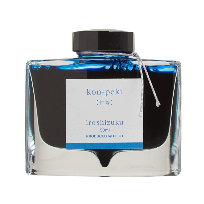 PILOT, Ink Bottle – IROSHIZUKU | Deep Cerulean Blue | KON-PEKI | 50mL.