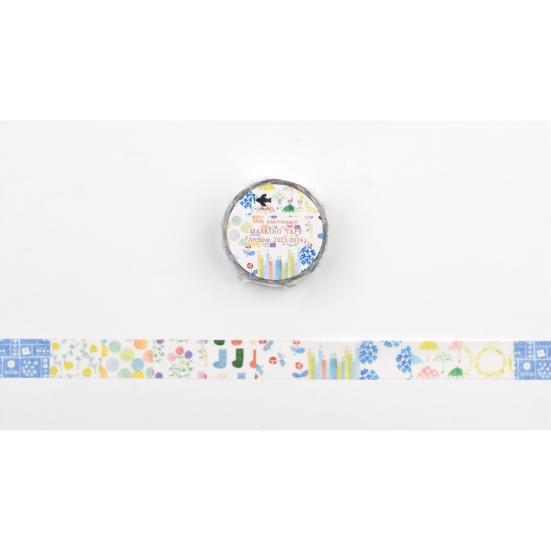 Seitousha Washi Tape – 15th Anniversary – Archive 2023-2024