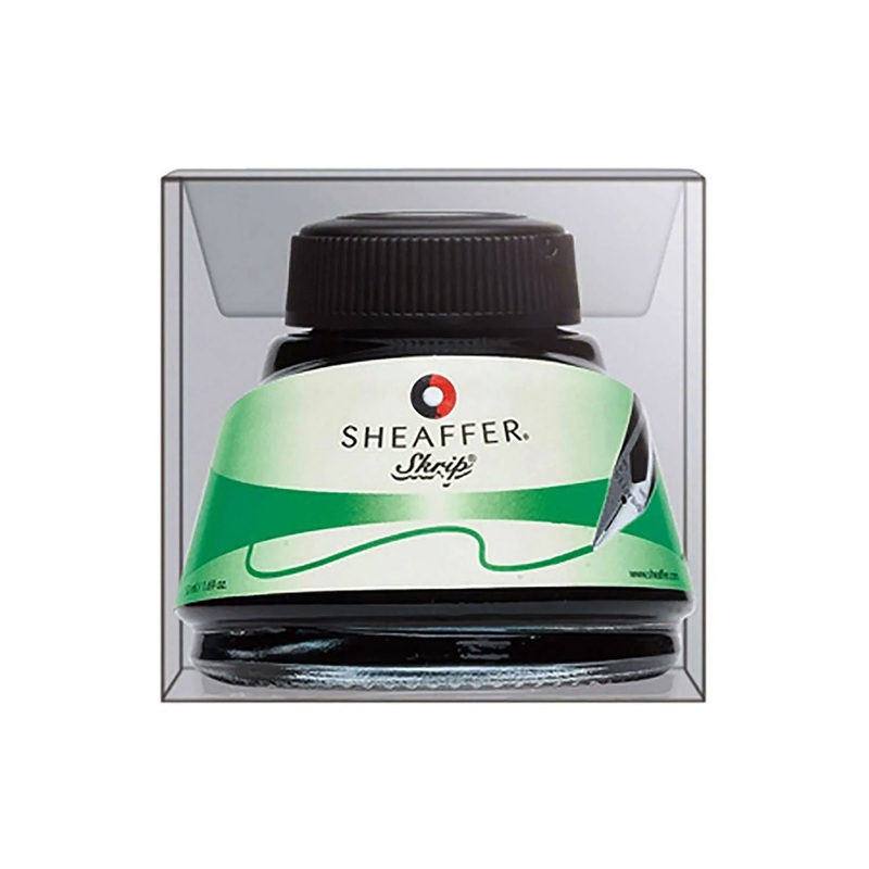 Sheaffer Skrip Ink Bottle, Green – 50ml