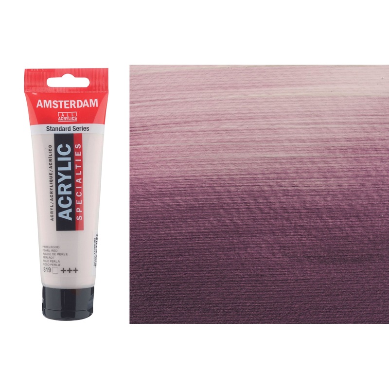 Amsterdam Standard Acrylic Colors, 120 mL, Pearl Red