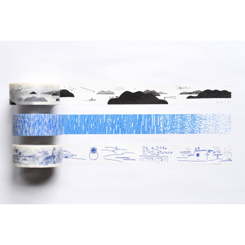 Classiky x shunshun Masking Tape – Set of 3