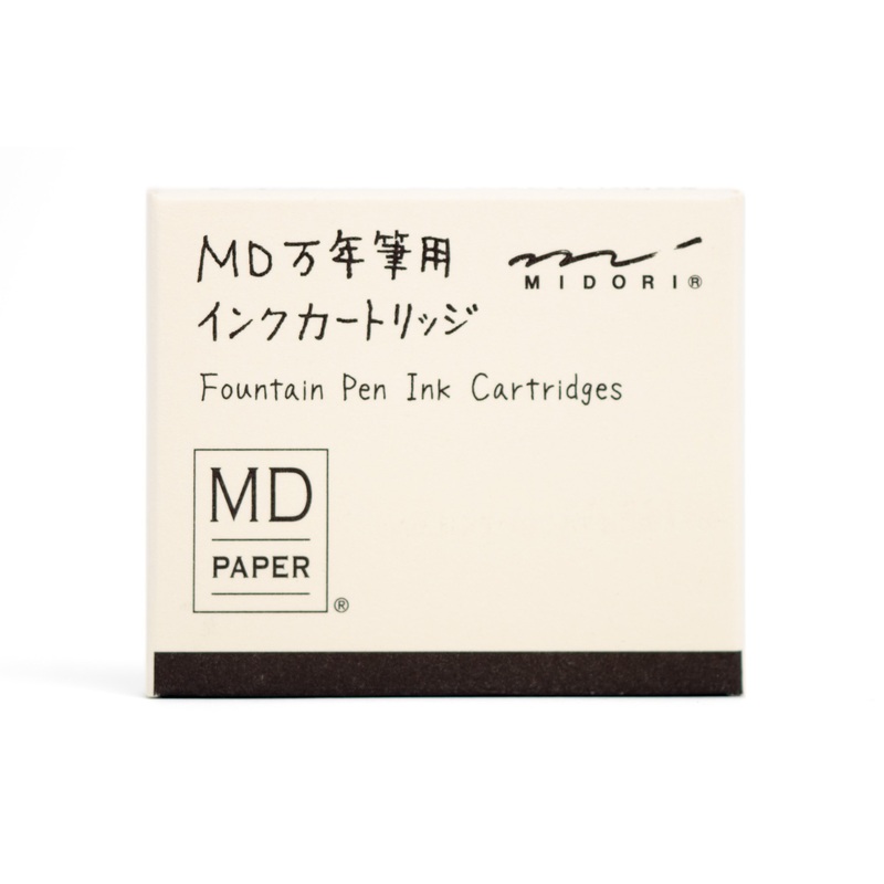 MD Fountain Pen Ink Cartridges, Black