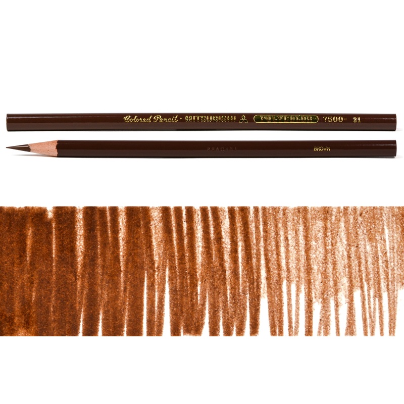 Polycolor Colored Pencils, #21 Brown