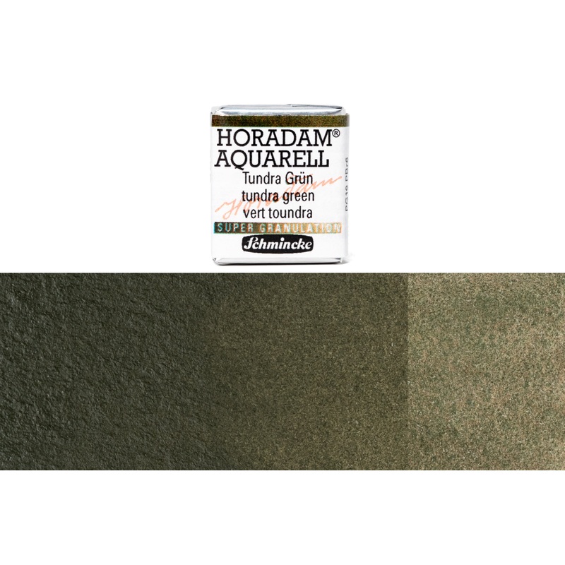 Supergranulation Watercolor Half Pan, #985 Tundra Green