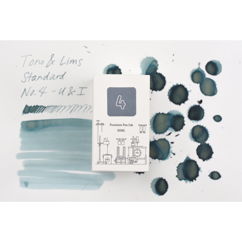 Tono & Lims Ink Bottle – Standard – No. 4 – U & l – 30ml