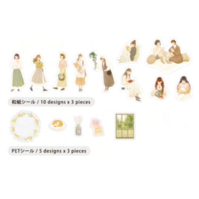 BGM Coordinating Sticker: Virgin Picture Book – Light Colored Girls