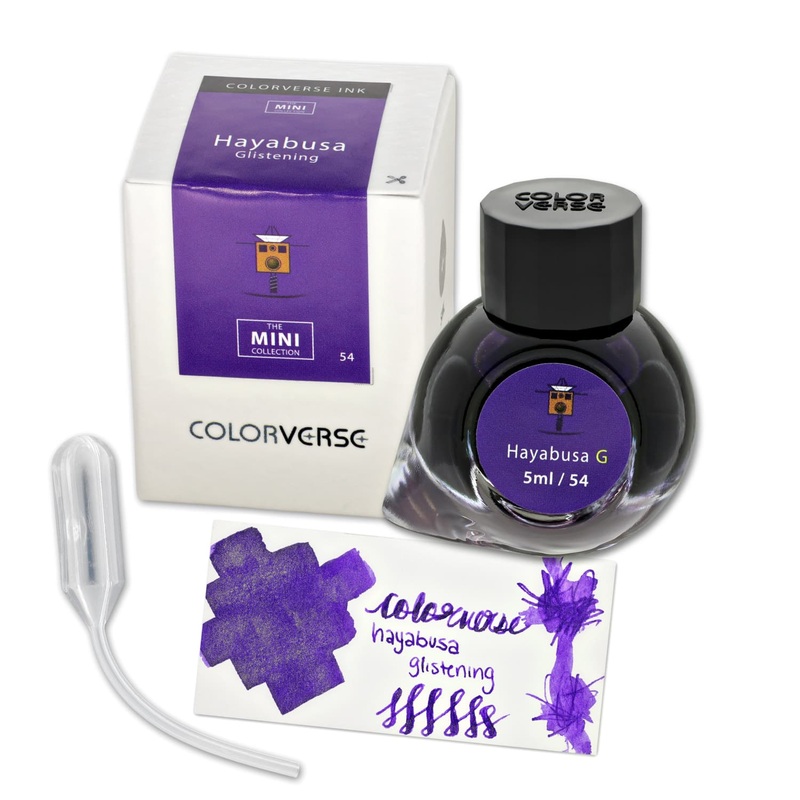 Colorverse Mini Bottled Ink in Hayabusa Glistening – 5mL