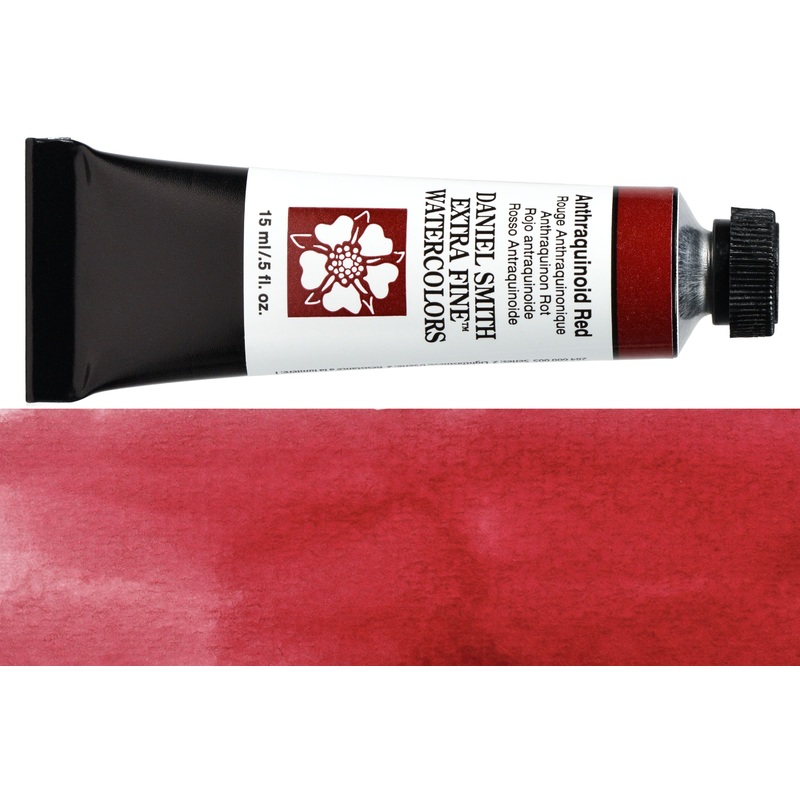 Daniel Smith Extra Fine Watercolor, 15 mL, Anthraquinoid Red