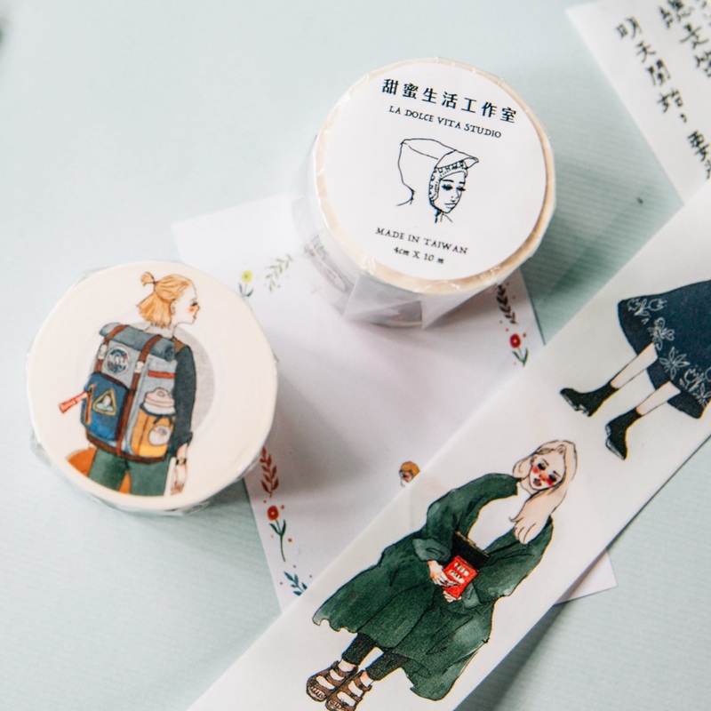 La Dolce Vita Far Away Journey Washi Material Tape