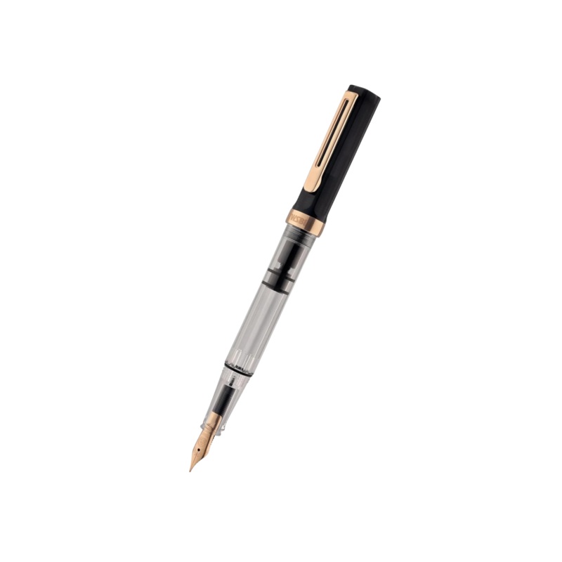 TWSBI ECO Fountain Pen – Smoke with Rose Gold Trim EF