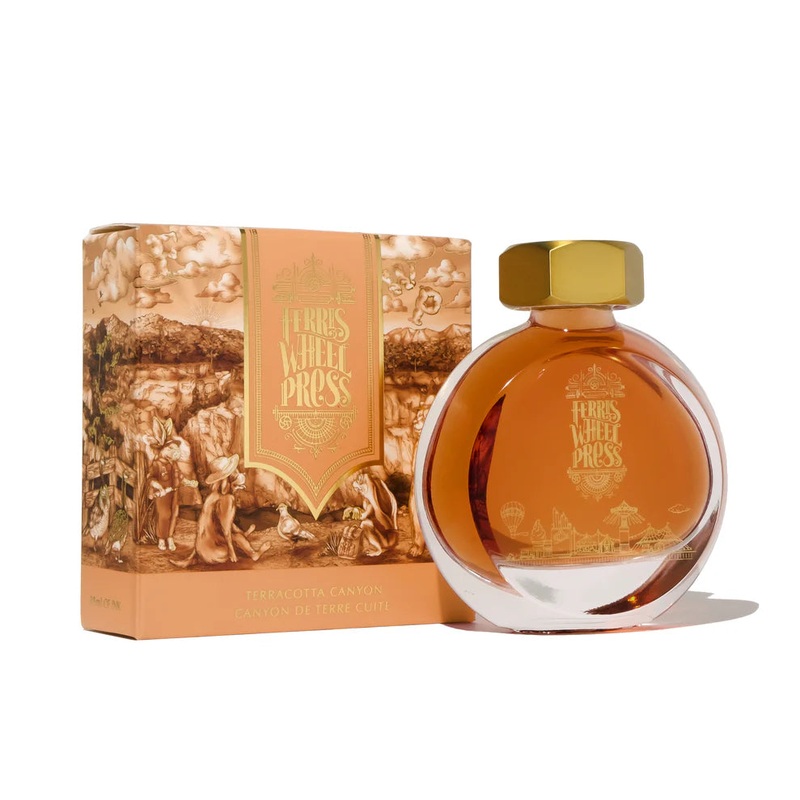 Ferris Wheel Press Fountain Pen Ink (38ml) – Terracotta Canyon