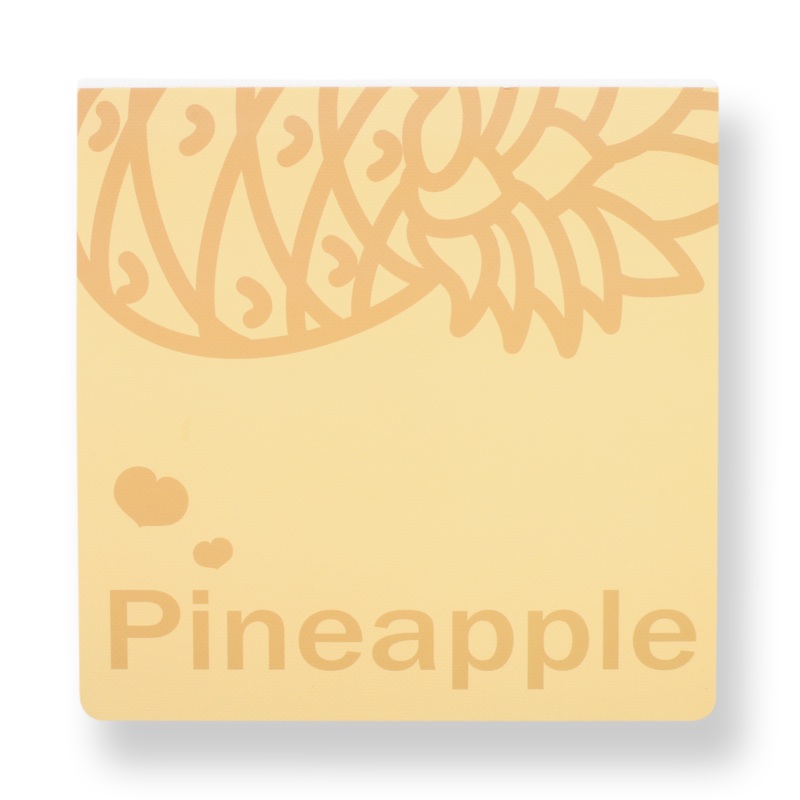 Minimalist Fruit Notebook – Pineapple