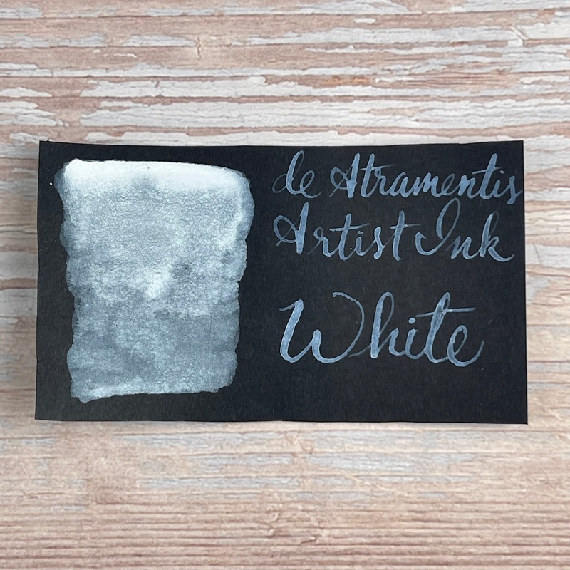De Atramentis Artist White – 50ml Bottled ink 50ml