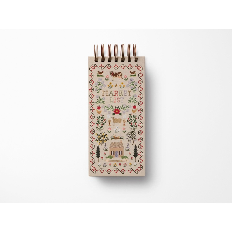 Home Sweet Home Spiral Market Notepad