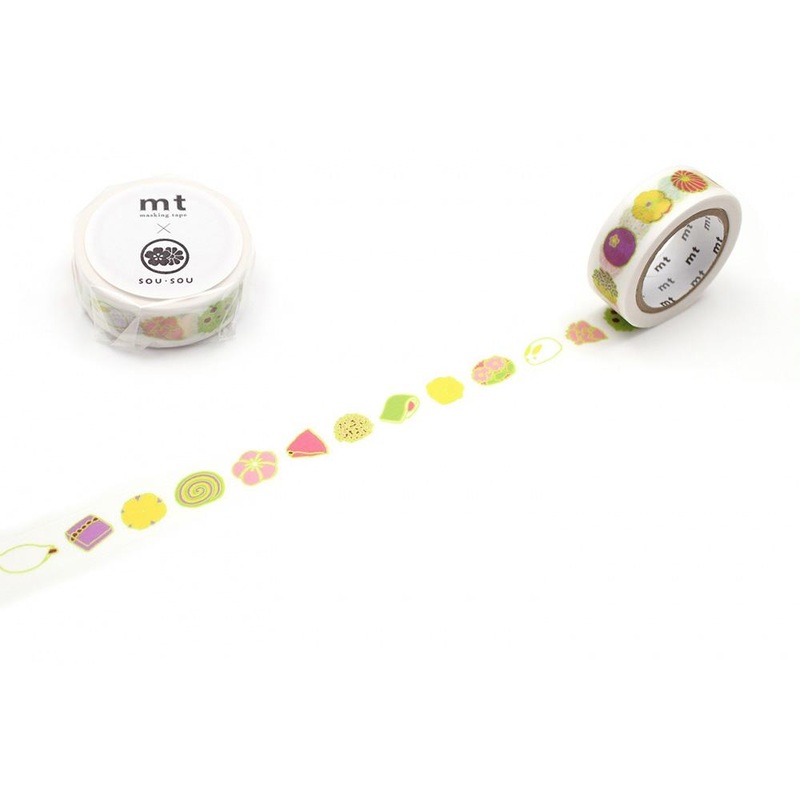 MT x Sou Washi Tape SouSou Japanese Sweets 7m