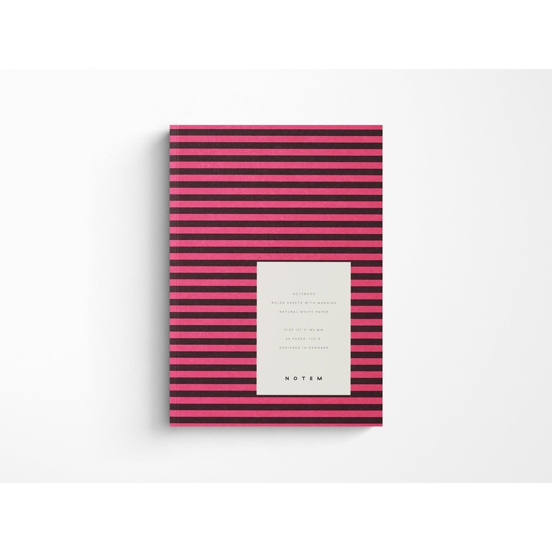 Notem VITA Journal – Small Bordeaux Stripe