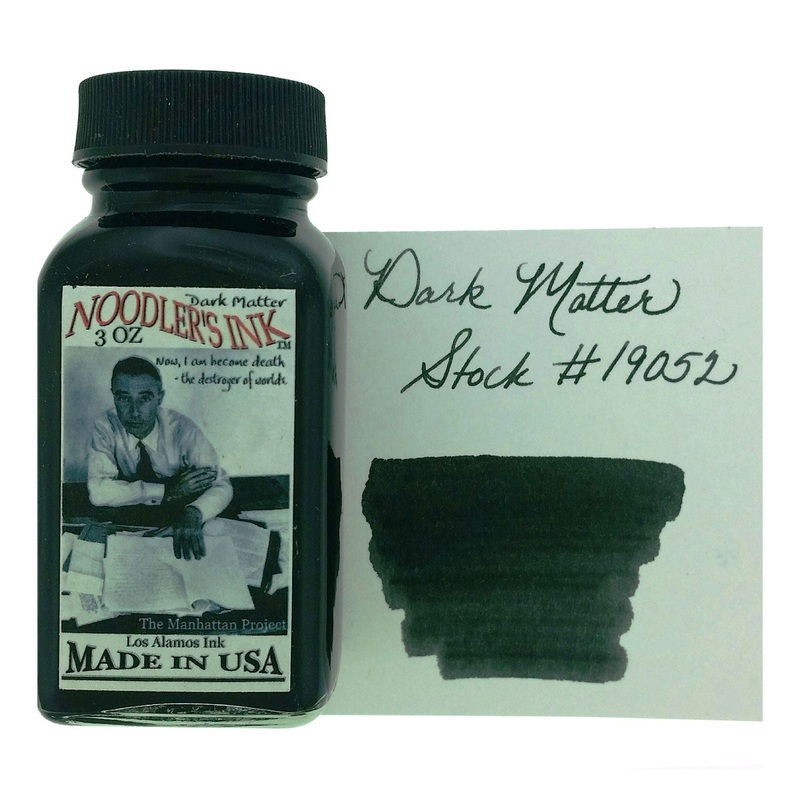 Noodler’s 19052 Dark Matter Ink Bottle, Black – 88ml