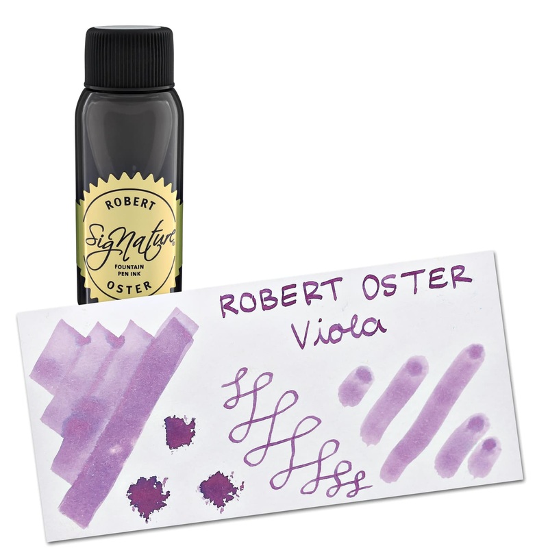 Robert Oster Bottled Ink in Viola Light Purple – 50 mL