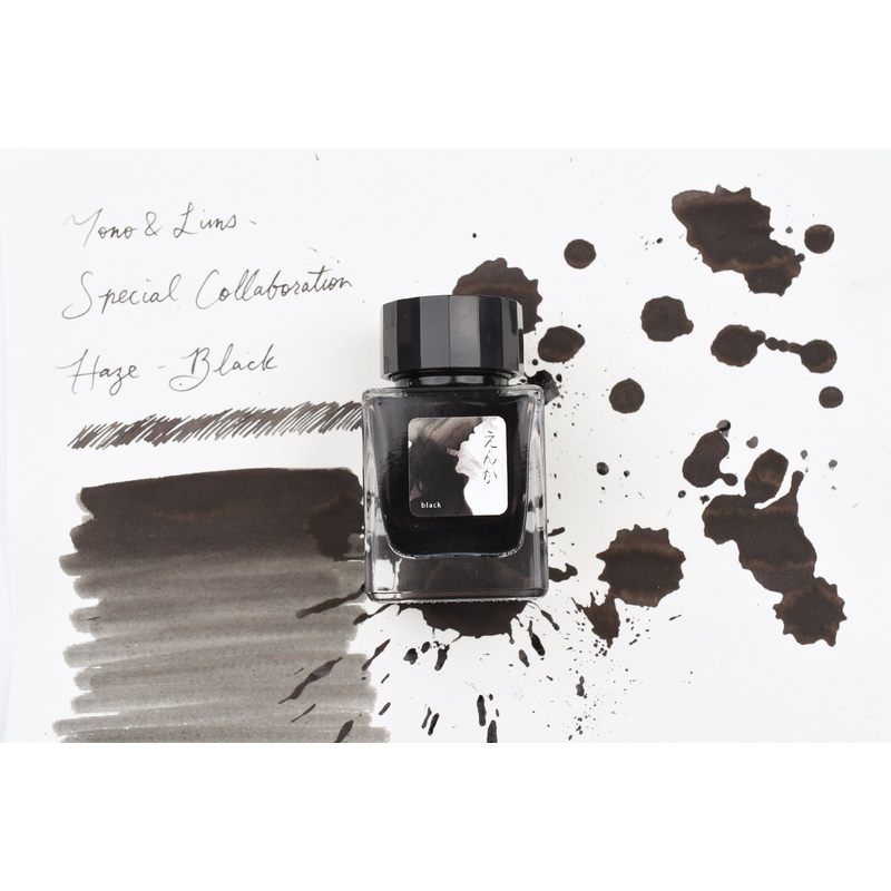 Tono & Lims Ink Bottle – Special Collaboration – Haze() Black – 30ml