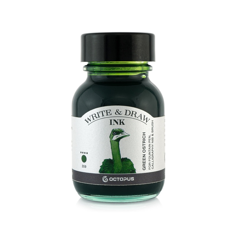 Write and Draw 359 Green Ostrich 4ml Sample