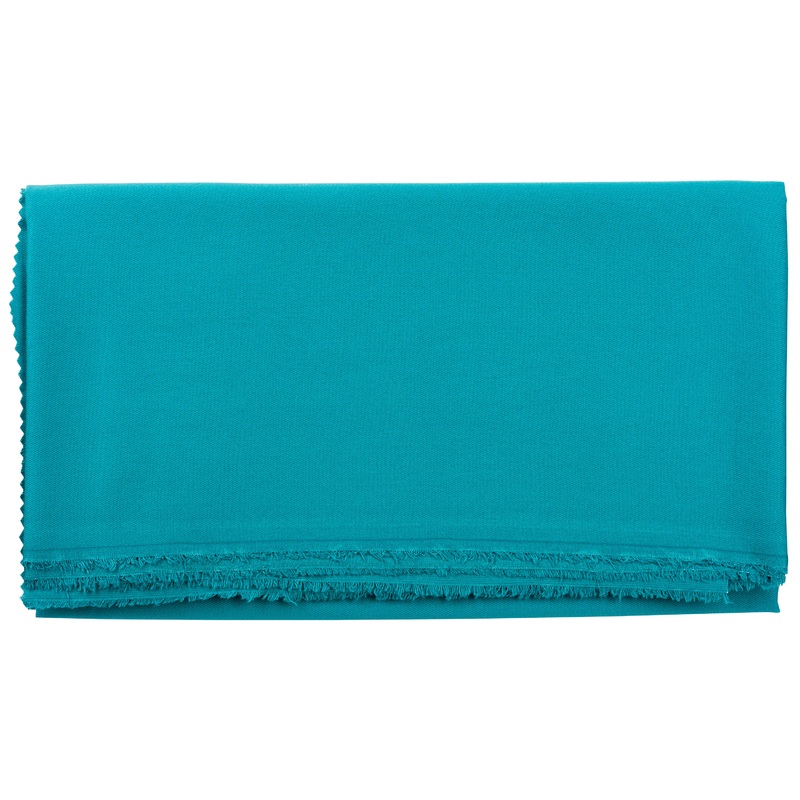 Cotton Twill By The Yard, 6 oz., Bright Teal