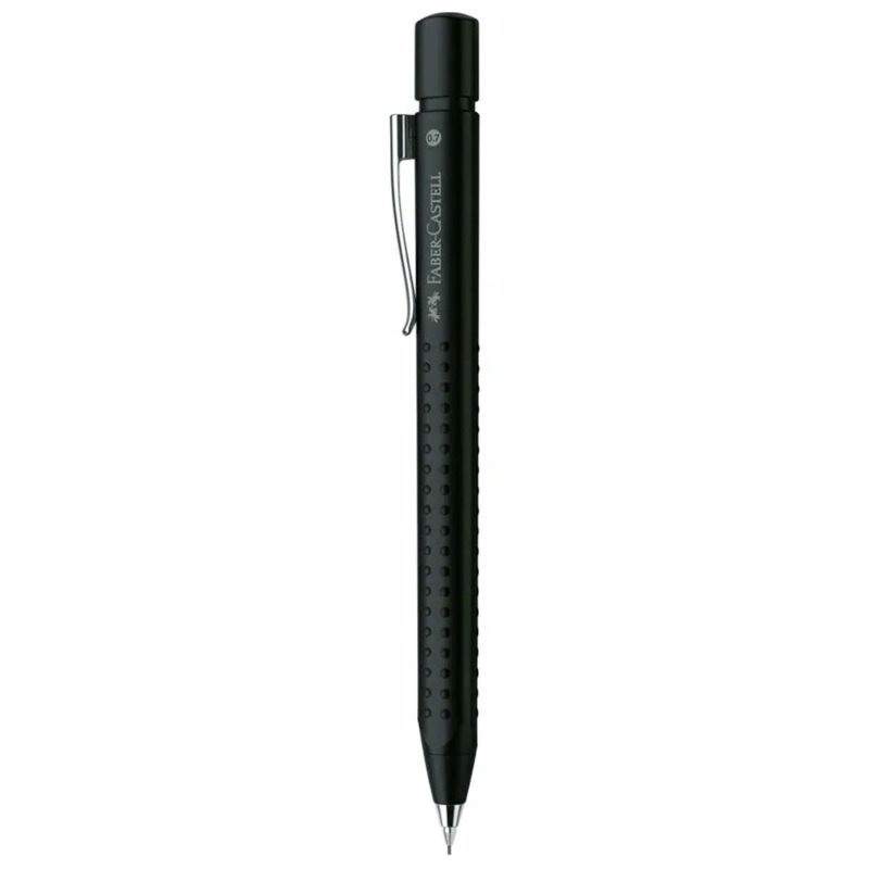 FABER CASTELL, Mechanical Pencil – GRIP 2011 FROSTED BLACK 0.7mm. 0.7MM