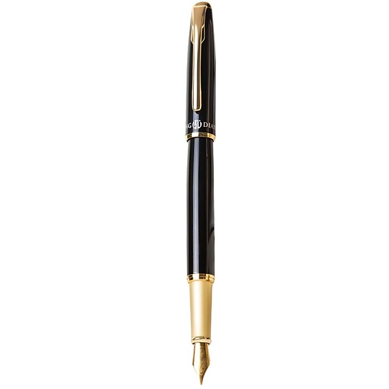 HONGDIAN, Fountain Pen – 519 BLACK GOLD. Fine