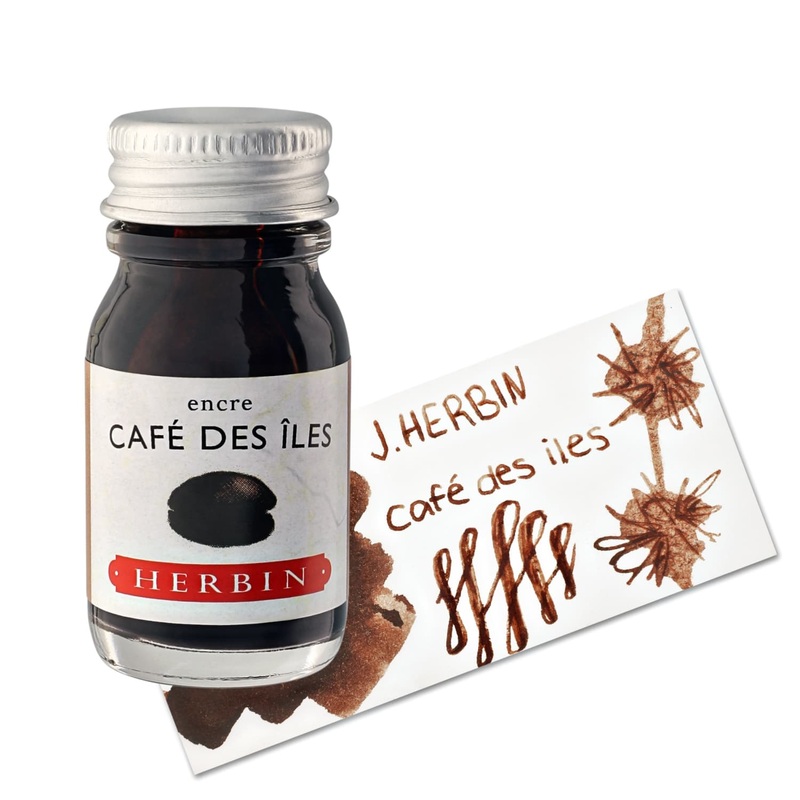 J. Herbin Caf des les (Island Coffee) Bottled Fountain Pen Ink 30ml