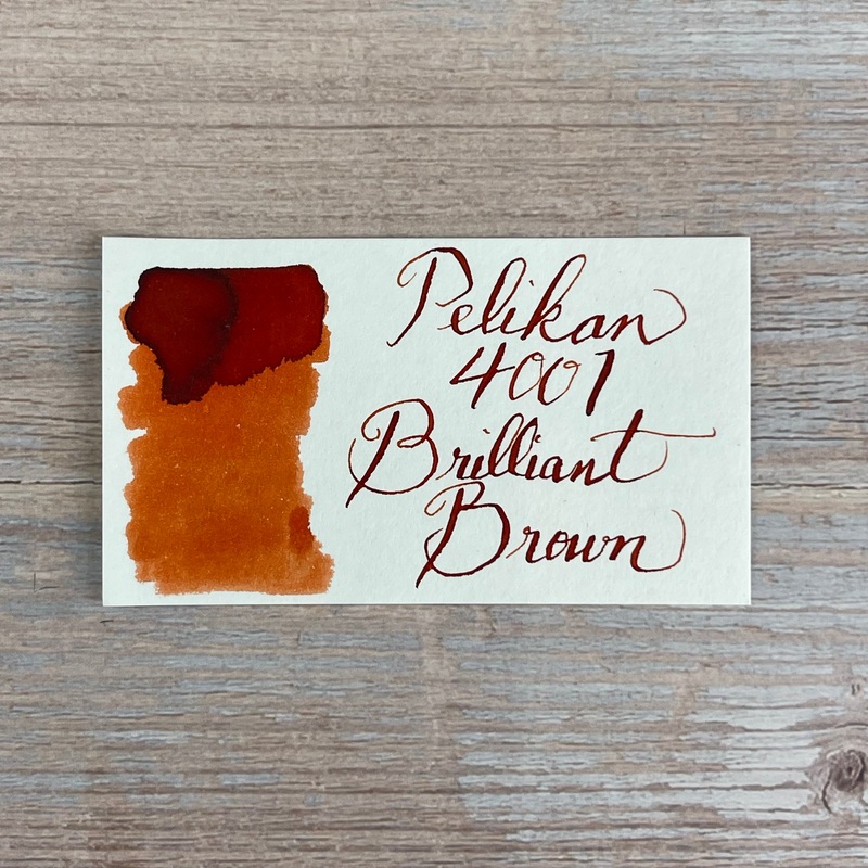 Pelikan 4001 Brilliant Brown – 30ml Bottled Ink