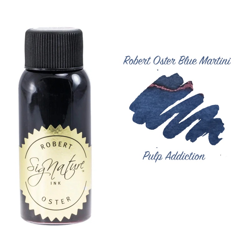 Robert Oster Signature Ink – Blue Martini 50ml