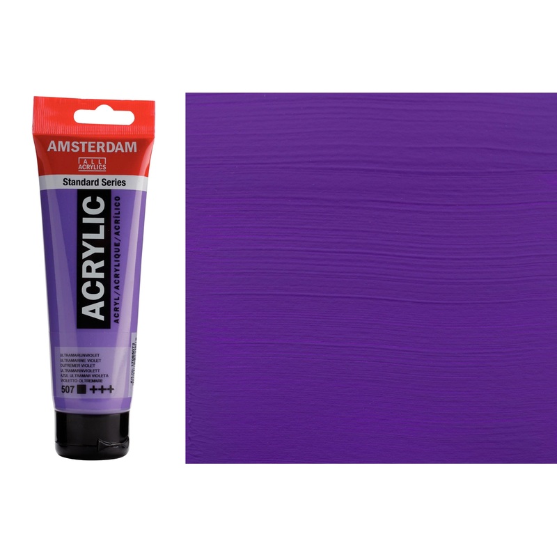 Amsterdam Standard Acrylic Colors, 120 mL, Ultramarine Violet