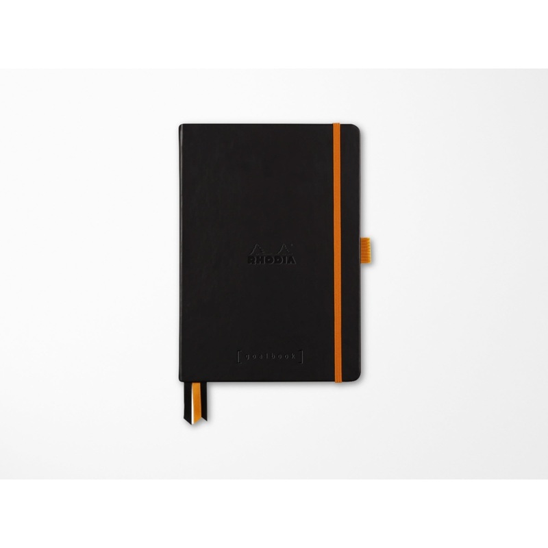 Rhodia Hard Cover Goalbook Black