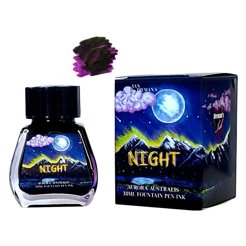 Van Dieman’s Night Ink Bottle, Aurora Australis – 30ml