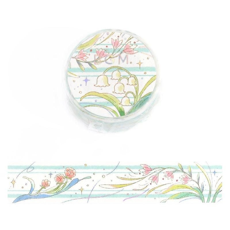 BGM Washi Tape – Wonderful Journey – Flower Language