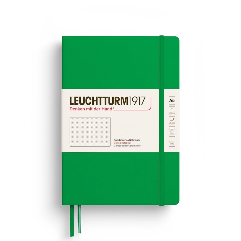 Leuchtturm1917 Notebook Medium (A5) – Spring Leaf Dotted